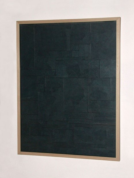  Sans titre, 2007, papier de soie teinté sur carton, 55,5/73 cm