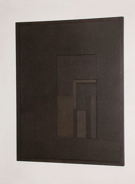 Sans titre, 2011, médium teinté, 50/65 cm