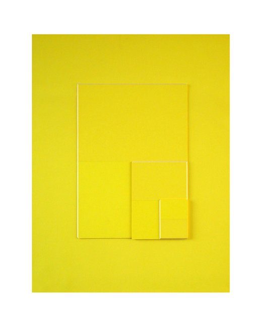 Sans titre, 2001, papier de couleur Canson sur carton, 50/65 cm